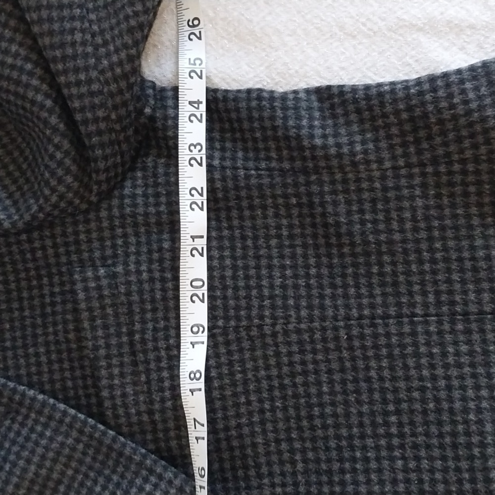 Gianfranco Ruffini Black/Gray Blazer 46R - Picture 6 of 11